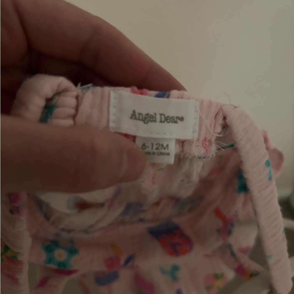 Angel Dear Pink Popsicle & Floral Romper - Picture 4 of 4